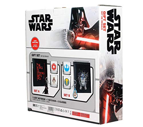 SD Toys- Set Regalo Star Wars Rebeldes (Libreta-Vasos-Llavero), Multicolor (SDTSDT21160) , color/modelo surtido