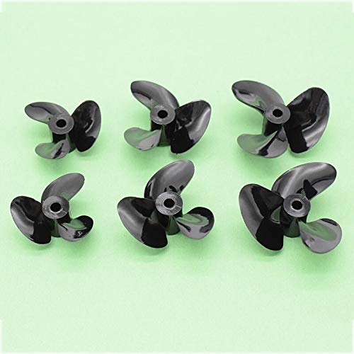 SFUO RC Boat Propeller de Alta Velocidad 3 Cuchillas Propeller Tornillo inverso Positivo para 3 mm RC Eje de Barco para Hélices De RCBOAT (Color : D34 Reverse)