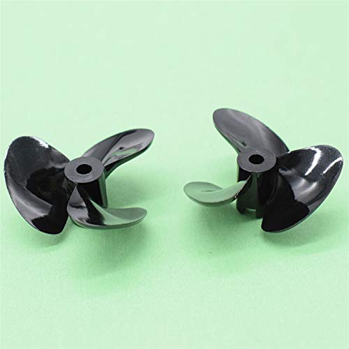 SFUO RC Boat Propeller de Alta Velocidad 3 Cuchillas Propeller Tornillo inverso Positivo para 3 mm RC Eje de Barco para Hélices De RCBOAT (Color : D34 Reverse)