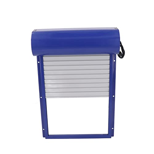 Shanrya Puerta Automática de Gallinero, Pantalla LED HD, Modo Manual, Abridor de Puerta de Gallinero de 100-240 V para Ganso (Enchufe de la UE)