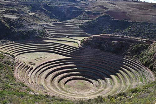 SHILIHOME Ruinas Incas En Machu Picchu Peru Pintura por Numeros DIY Unique