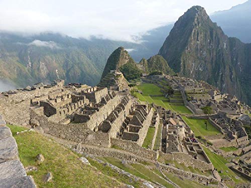 SHILIHOME Ruinas Incas En Machu Picchu Peru Pintura por Numeros DIY Unique