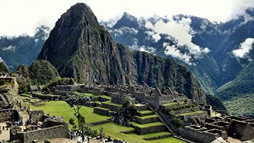 SHILIHOME Ruinas Incas En Machu Picchu Peru Pintura por Numeros DIY Unique