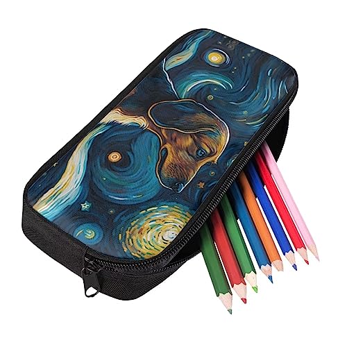 Showudesigns Estuche para lápices azteca occidental para niñas y adolescentes, bolsa para lápices, suministros escolares, estuche tribal navajo, bolso bohemio