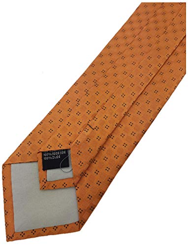 Silk Ties corbata de seda cajita 8 cm, Krawatten Seide Kästchen 8 cm Kiste 3:Naranja 2