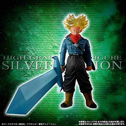 Silver Edition Premium HG - Juego de figuras de dragón con figuras de dragón de Trunks Goku zamasu Zamas Ultra Instinct