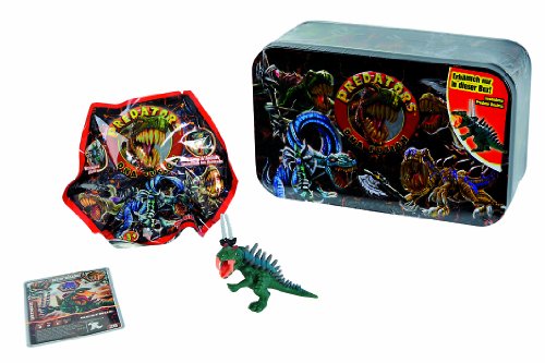 Simba 105957552 Predators 2 - Dinosaurio en Caja metálica