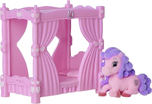 Simba Lissy Pony Dreams 105953583 - Caballos coleccionables - Viene con una cama de ensueño, figura coleccionable de 5 cm, 3 años en adelante, solo se entrega 1 artículo