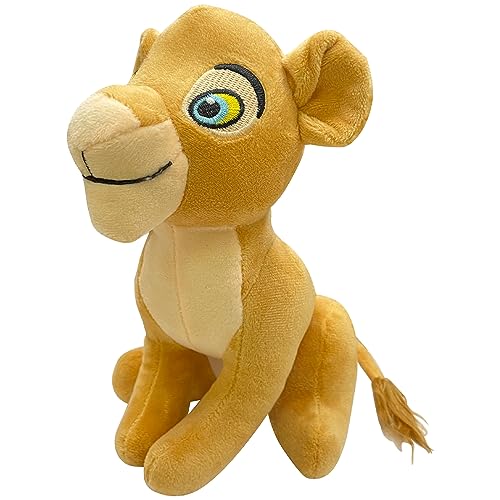 Simba Nala Peluche, Peluche de León The Lion Nala, 23CM Juguetes Simba Nala Peluche de Animales de Dibujos, Peluche Rey Leon para Niños Cumpleaños