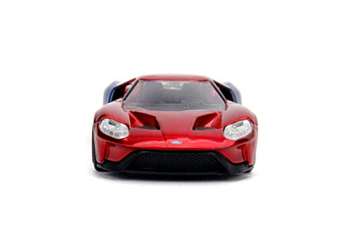 SIMBA TOYS ITALIA SRL- Ford GT Spiderman 1:32 2532220 Spider-Man Modelos a Escala, Multicolor (253222002)