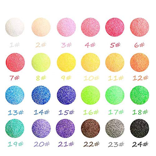 Simuer 24 Pack Snow Mud,Snow Slime Kit Fluffy Floam Slime Snow Clay Fluffy Slime Stress Reliever Stress Relief Toy DIY Colored Clay Gift Party Favors 24 Colors