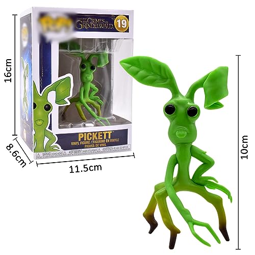 simyron The Noble Collection Bowtruckle Figurine 10CM Fantastic Animals Bowtruckle Figure Toy Statues For Children, Birthday Decorations For Children