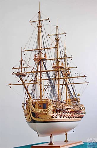 SIourso Maquetas De Barcos para Montar Kits De Montaje De Modelo De Barco Clásico DIY 1:50 Armada Invencible El Modo De Barco De Guerra De San Felipe Modelo De Barco De Decoración