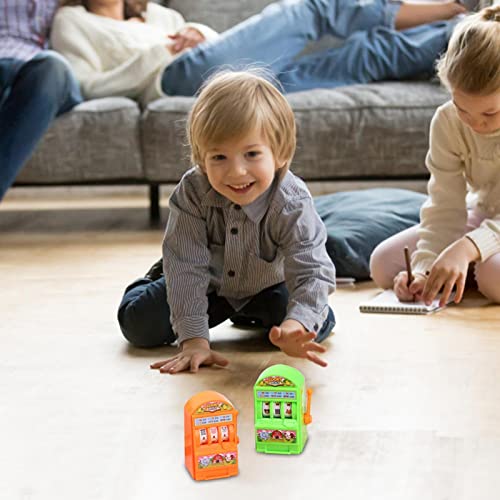 smashing Máquina de juegos de azar | Lucky Slot Toy Machine Bank con mango giratorio,Regalo de juguete de mesa electrónica al azar realista para niños, amigos, familia