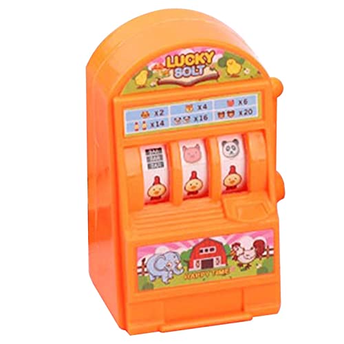 smashing Máquina de juegos de azar | Lucky Slot Toy Machine Bank con mango giratorio,Regalo de juguete de mesa electrónica al azar realista para niños, amigos, familia