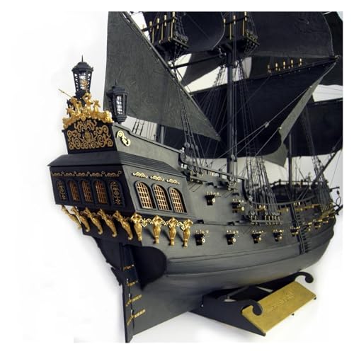 SONNIES Versión 2018 Mejorada 2015 Velero Black Pearl Interior Completo 1/35 En Kit De Construcción Modelo De Madera De Piratas del Caribe (Color : Whole Set All Tools)