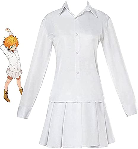 SOOYOOYOO Disfraz Cosplay para The Promised Neverland,Emma Disfraz para The Promised Neverland Cosplay(El Uniforme No Se Vende Ni Es Creado The Promised Neverland Emma)