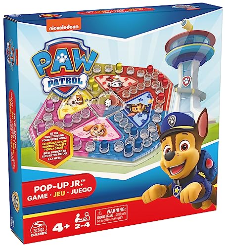 Spin Master Games Patrulla Canina – Juego de Mesa con Dados emergentes (6066476)