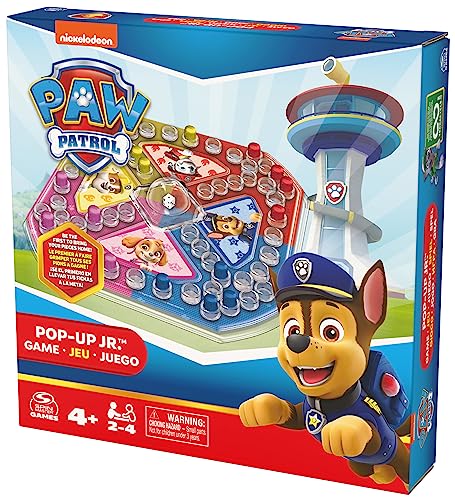 Spin Master Games Patrulla Canina – Juego de Mesa con Dados emergentes (6066476)