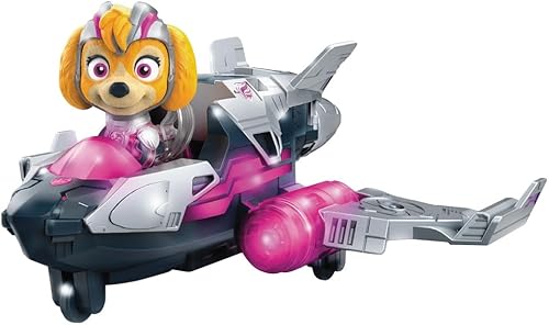 Spin Master- Paw Patrol vehiculo de la pelicula Mighty Mod sdos 22,86x22,86x9,53cm - Modelos Surtidos, Multicolor, Talla Unica (6067515)