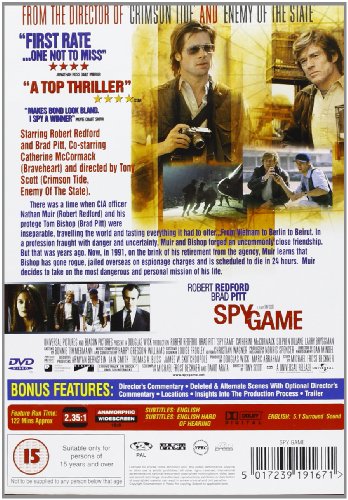 Spy Game [Reino Unido] [DVD]