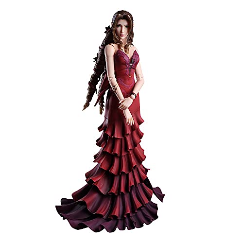 Square Enix Final Fantasy VII - Remake Play Arts Kai Aerith Gainsborough Vestido, Negro