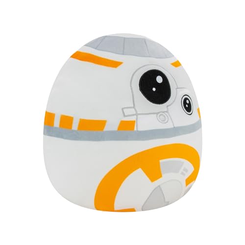 Squishmallows Star Wars 10" BB8 Plush - Add BB8 to Your Squad, Ultrasoft Stuffed Animal Plush Toy, Official Kellytoy Plush