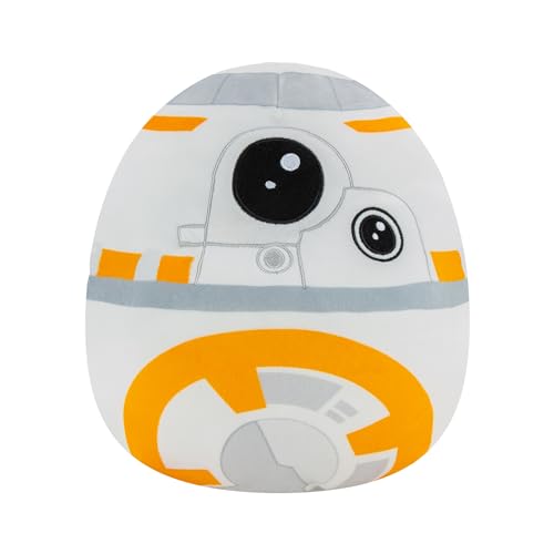 Squishmallows Star Wars 10" BB8 Plush - Add BB8 to Your Squad, Ultrasoft Stuffed Animal Plush Toy, Official Kellytoy Plush