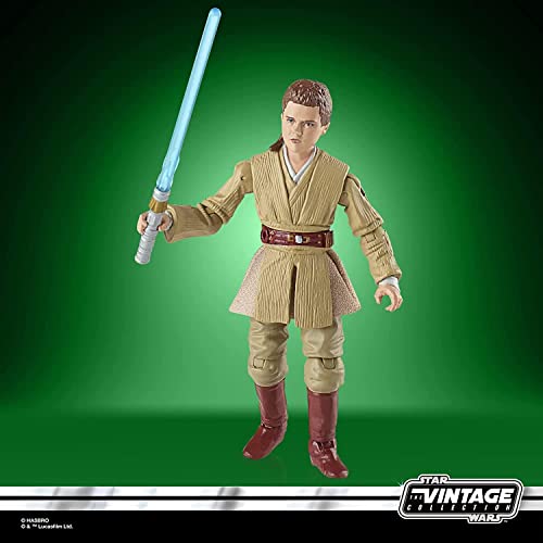 Star Wars Hasbro colección Vintage - Juguete Anakin Skywalker VC80 a Escala de 9,5 cm Amenaza Fantasma - Figura de acción - Edad: 4