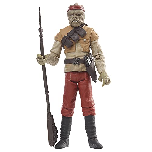 Star Wars Hasbro colección Vintage - Kithaba (Skiff Guard) - El Retorno del Jedi - Figuras de acción a Escala de 9,5 cm, F7338