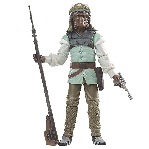 Star Wars Hasbro colección Vintage - Nikto (Skiff Guard) - El Retorno del Jedi - Figuras de acción a Escala de 9,5 cm, F7337