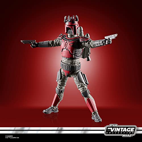 Star Wars Hasbro colección Vintage - The Clone - Figura de Mandalorian Super Commando Captain de 9,5 cm - Edad: 4+, F5629