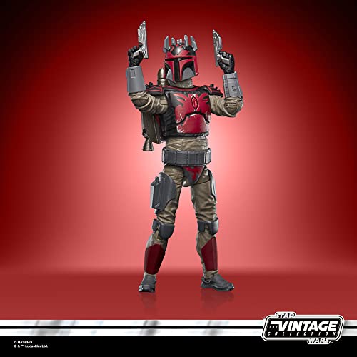 Star Wars Hasbro colección Vintage - The Clone - Figura de Mandalorian Super Commando Captain de 9,5 cm - Edad: 4+, F5629