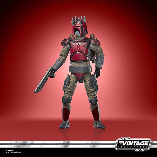 Star Wars Hasbro colección Vintage - The Clone - Figura de Mandalorian Super Commando Captain de 9,5 cm - Edad: 4+, F5629