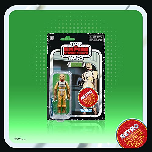 Star Wars La colección Retro - Pack Doble Especial de cazarrecompensas Boba Fett y Bossk - Juguetes a Escala de 9,5 cm Imperio contraataca