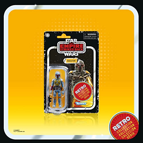 Star Wars La colección Retro - Pack Doble Especial de cazarrecompensas Boba Fett y Bossk - Juguetes a Escala de 9,5 cm Imperio contraataca