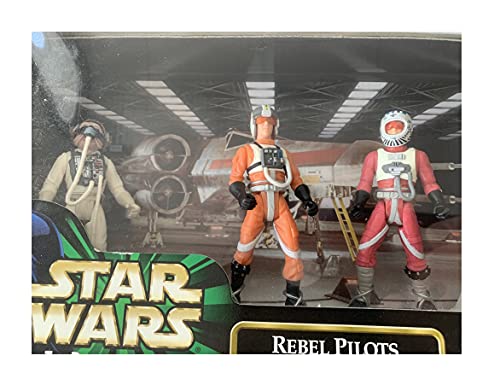 Star Wars: Power of the Force Cinema Scenes Rebel Pilots (Ten Numb, Wedge Antilles, Arvel Crynyd) Action Figure Multi-Pack