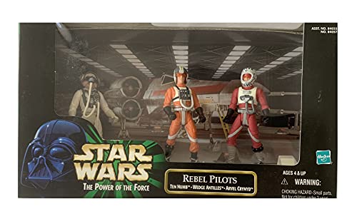 Star Wars: Power of the Force Cinema Scenes Rebel Pilots (Ten Numb, Wedge Antilles, Arvel Crynyd) Action Figure Multi-Pack