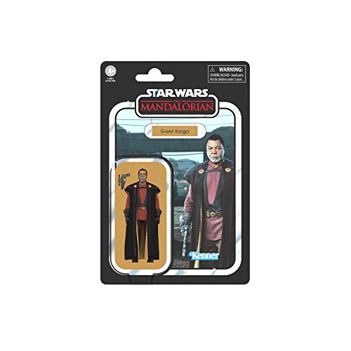 Star Wars Pre-Venta: Greef Karga - Figura Colección Vintage - 4 AÑOS+