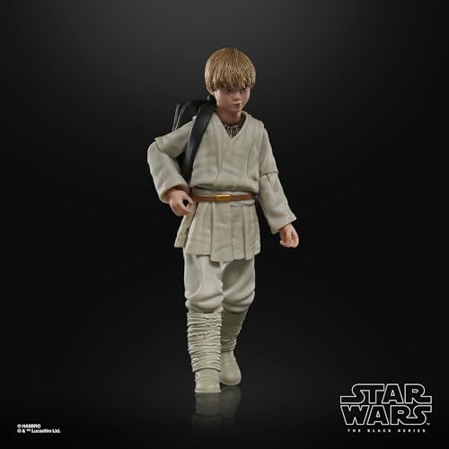 Star Wars The Black Series - Anakin Skywalker - Star Wars: La Amenaza Fantasma - Figura Coleccionable de 15 cm - A Partir de 4 años