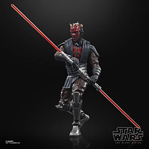 Star Wars The Black Series Darth Maul Toy - Figura de acci n coleccionable de The Clone Wars de 6 pulgadas, juguetes para ni os a partir de 4 a os