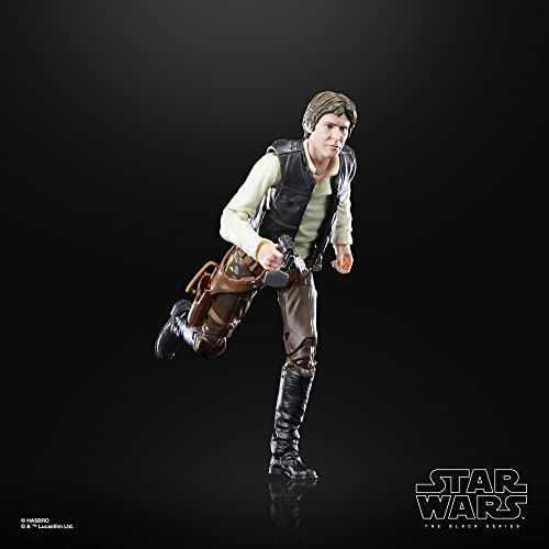 Star Wars The Black Series - Han Solo - Juguete a Escala de 15 cm Regreso del Jedi - Figura de colección del 40° Aniversario - Edad: 4+