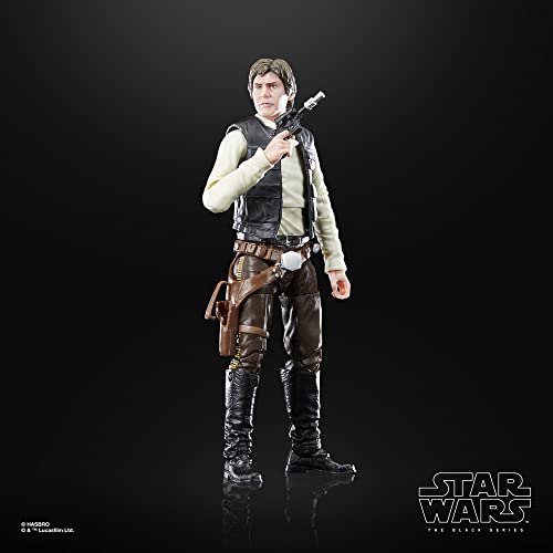 Star Wars The Black Series - Han Solo - Juguete a Escala de 15 cm Regreso del Jedi - Figura de colección del 40° Aniversario - Edad: 4+