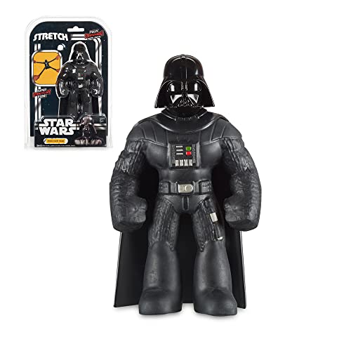 Stretch - Star Wars Mini Darth Vader, muñeco elástico, se estira, Personaje película clásica la Guerra de Las Galaxias, Licencia Oficial, Producto Original, coleccionistas, 5 años, Famosa (TR406000)