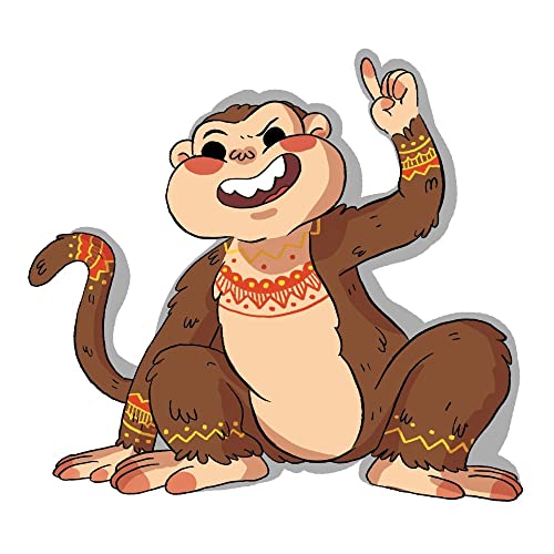 Studio Supernova - Hungry Monkey, Juego de Cartas, Family Game