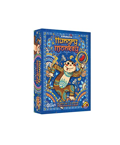 Studio Supernova - Hungry Monkey, Juego de Cartas, Family Game