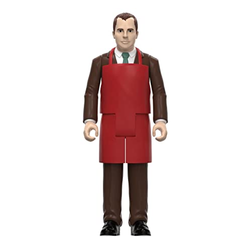 SUPER7 The Office Threat Level Midnight Toby Flenderson Rehén #4 Figura de reacción de 3.75 Pulgadas