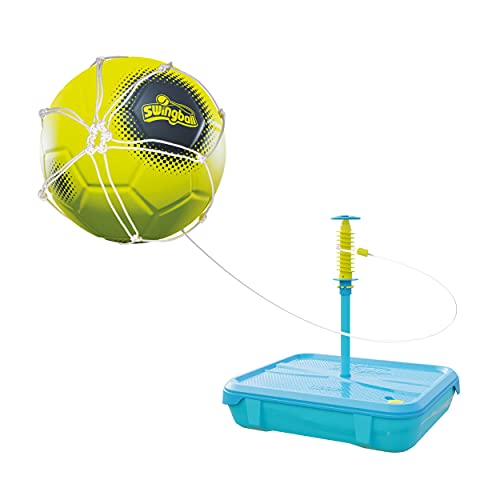 Swingball 5 en 1 multiplay, Tailball, Voleibol, fútbol, Flying Disk, Todas Las Superficies, jardín, Playa y Juguetes al Aire Libre, a Partir de 6 años (Mookie 7303AM)