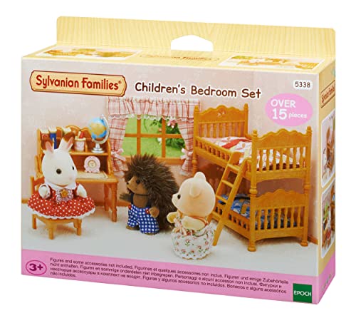 SYLVANIAN FAMILIES 5338 Set Habitación de los niños + 5019 Set Cama Doble