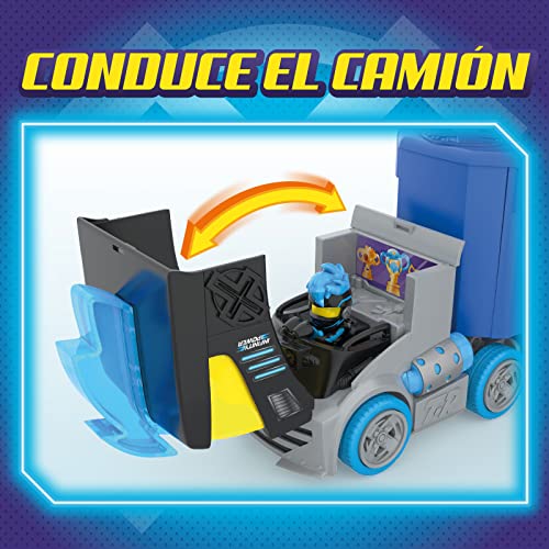 T-RACERS Turbo Truck – Camión de X-Racer con 1 piloto X-Racer y 1 vehículo X-Racer exclusivos